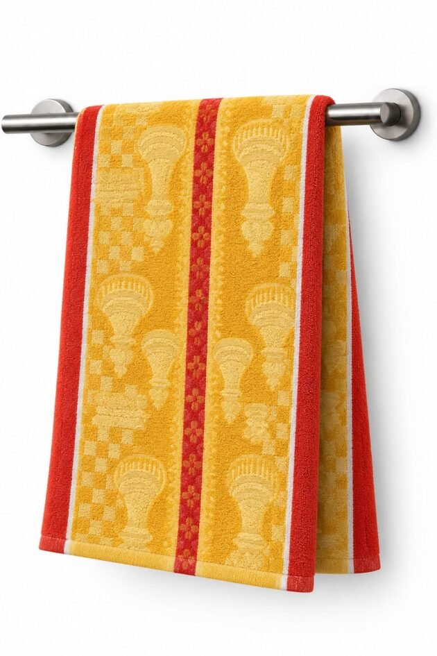 Turkish Towel Set | 26 Inch Unchi and 52 Inch Lambi Towel | Textured Bath and Body Towel