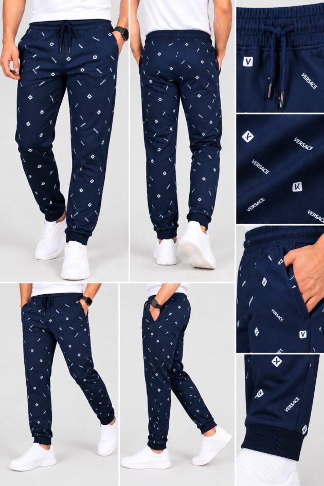Men's Hosiery Track Pant with Elastic Waistband & Ankle Cuffs | Casual Sports Wear